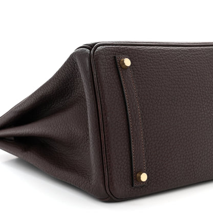 Hermes Fjord Birkin 35 Chocolate 9 of 10