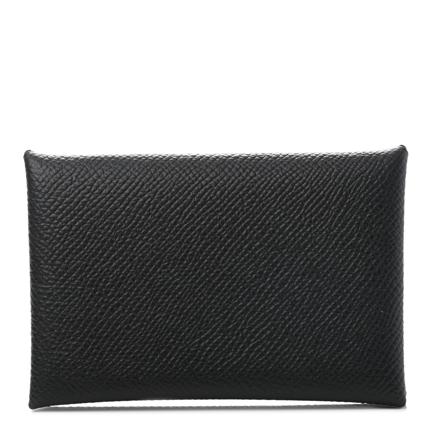 Hermes Epsom Calvi Card Case Black 1 of 5