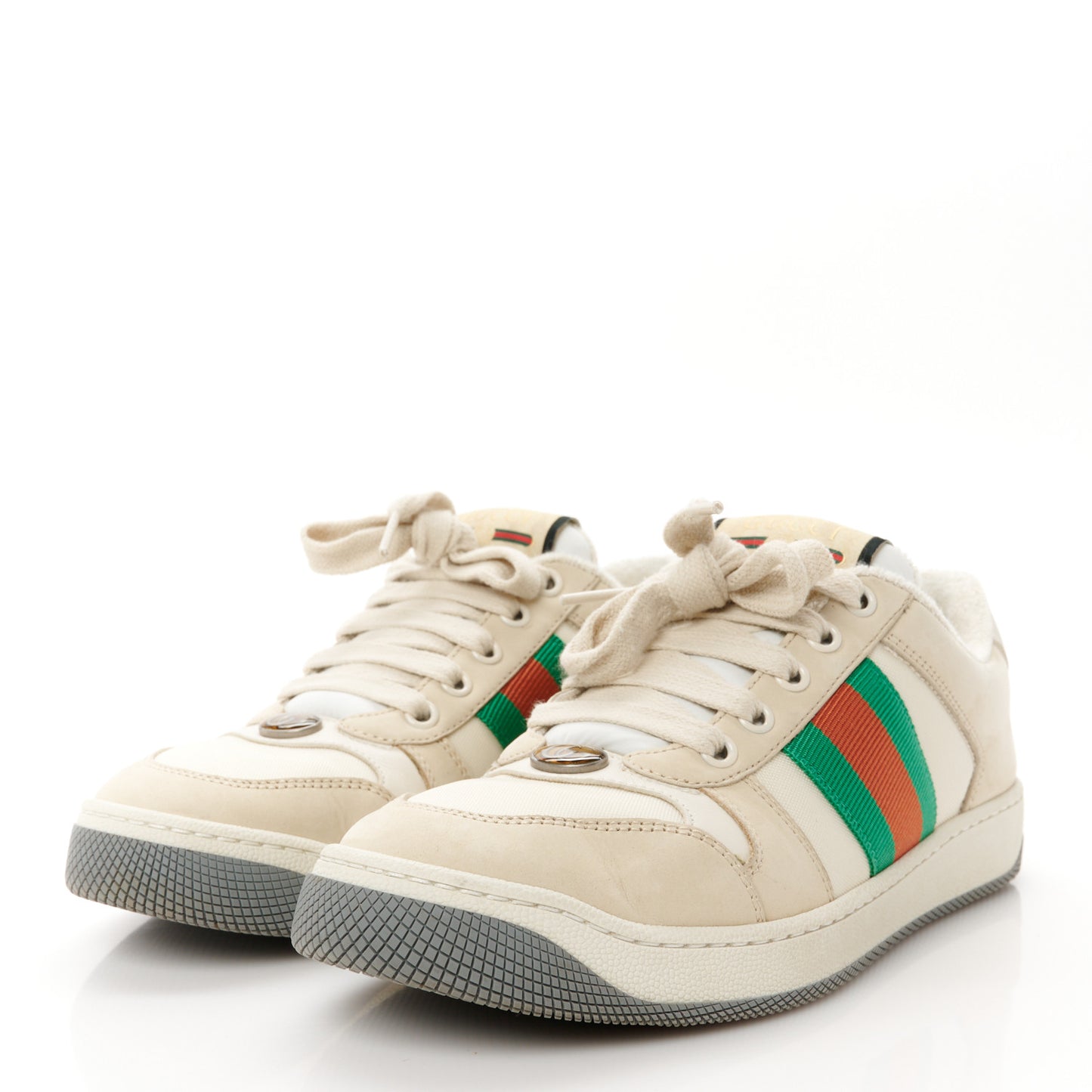 Nylon Nubuck Web Womens Screener Sneakers 36 Mystic White Dusty Milk