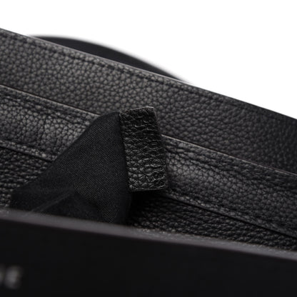 Celine Drummed Calfskin Micro Luggage Black 9 of 10