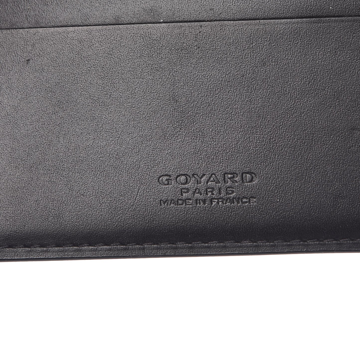 Goyardine Bi-Fold Victoire PM Wallet Black