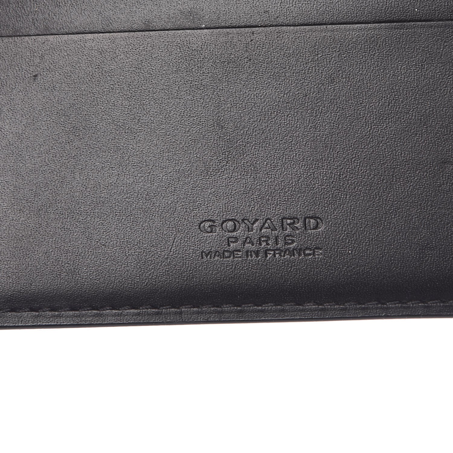 Goyard Goyardine Bi-Fold Victoire PM Wallet Black 6 of 9