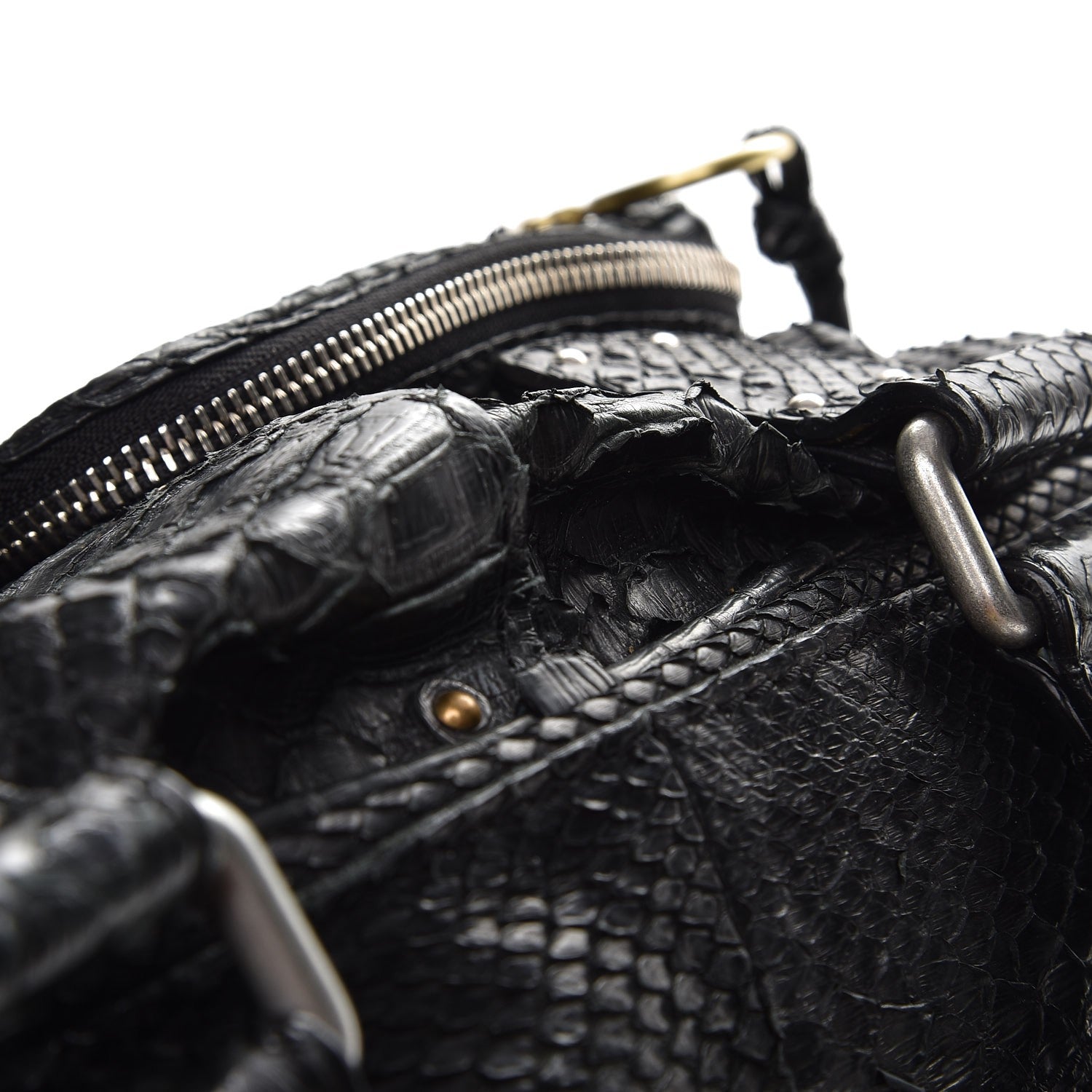 Chloe Python Large Betty Shoulder Bag Black 228536 – FASHIONPHILE