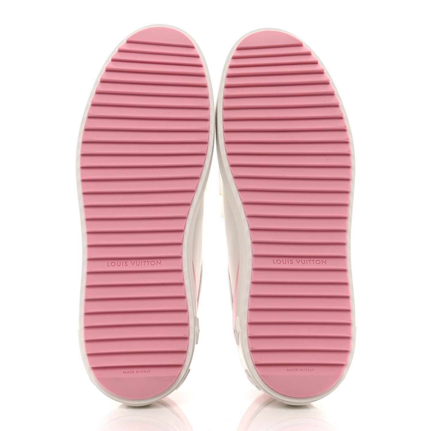 Louis Vuitton Time Out Bow Sneakers 40 White Pink 5 of 9