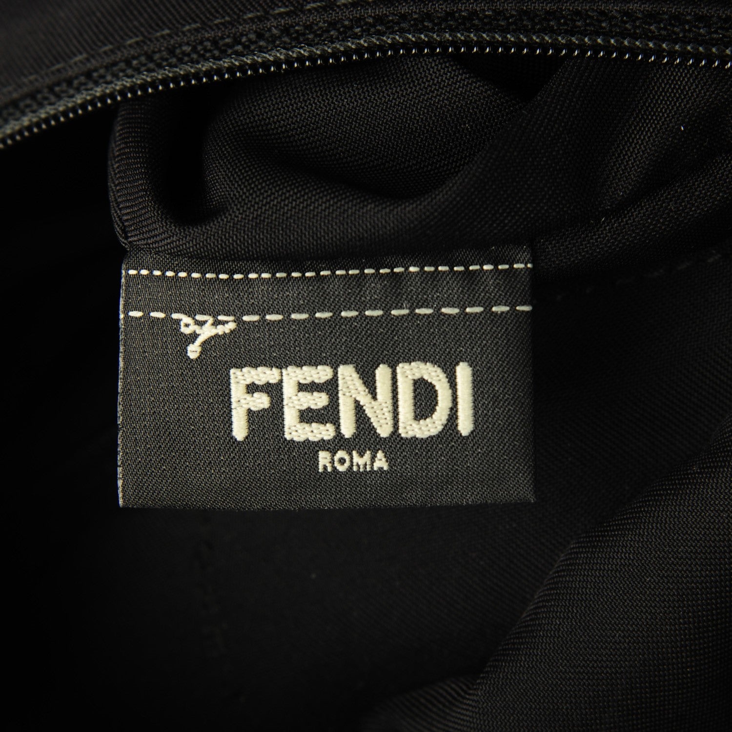 Fendi Nylon Vitello Fur Monster Backpack Black Multicolor 10 of 11