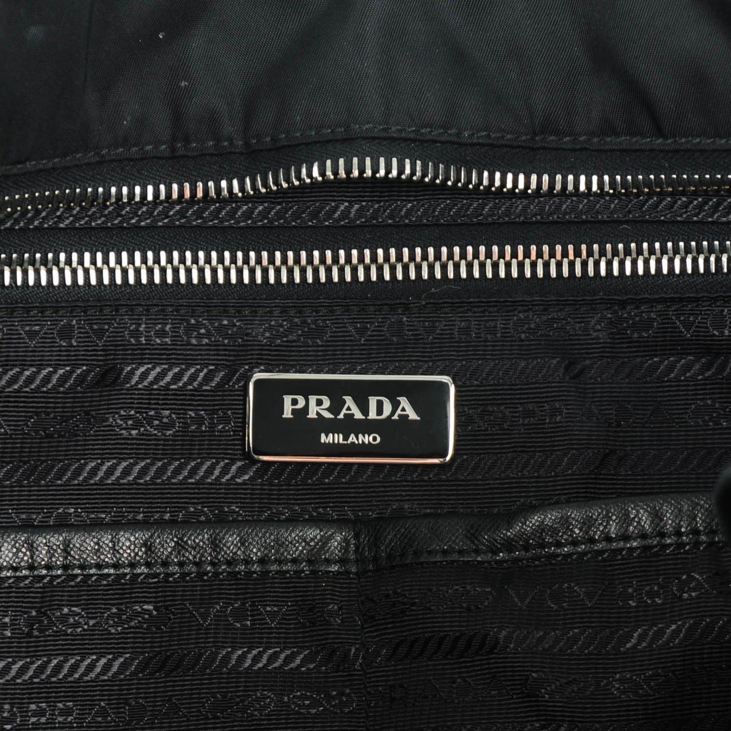 Prada Tessuto Nylon Diaper Bag Black 6 of 7