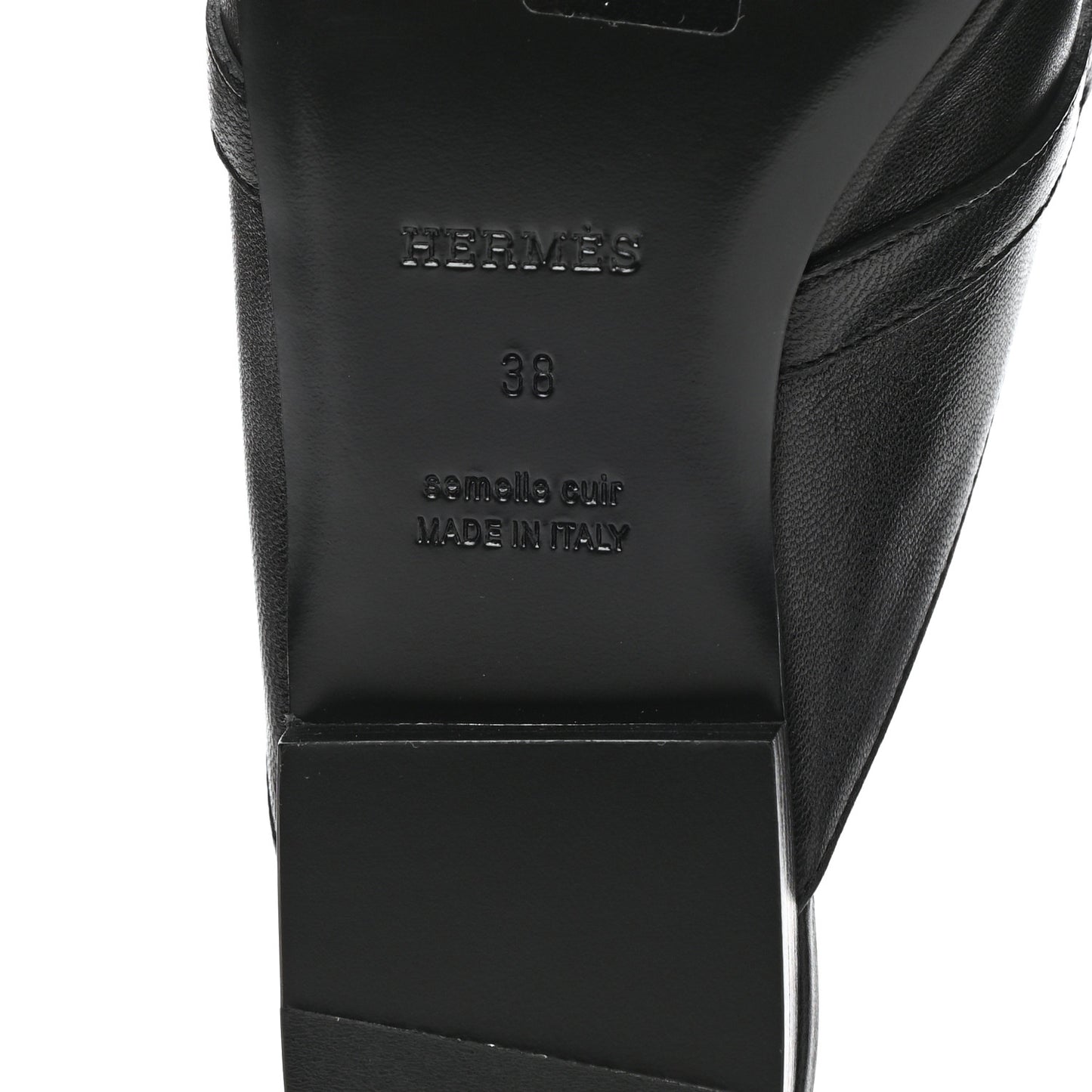Goatskin Oz Mules 38 Black