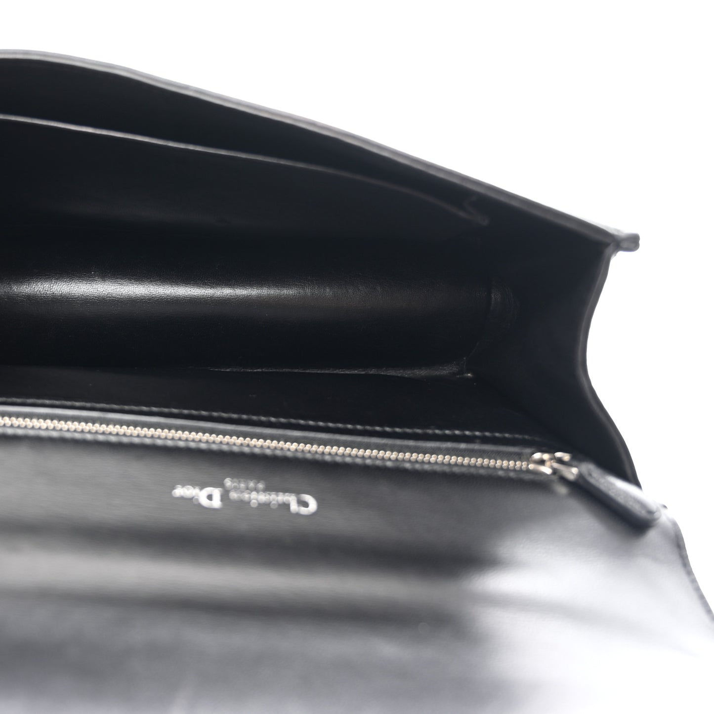 Lambskin Multi Studded Medium Diorama Flap Bag Black