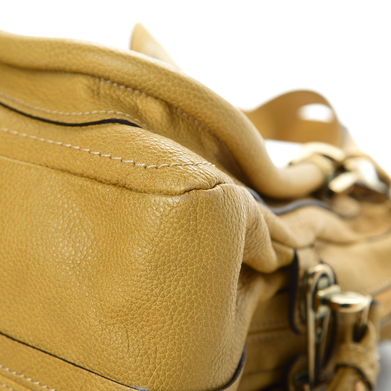 Chloe Calfskin Medium Paraty Mustard 10 of 18