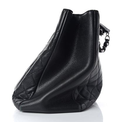 Chanel Caviar Quilted XL Grand Shopping Tote GST Black 15 of 17
