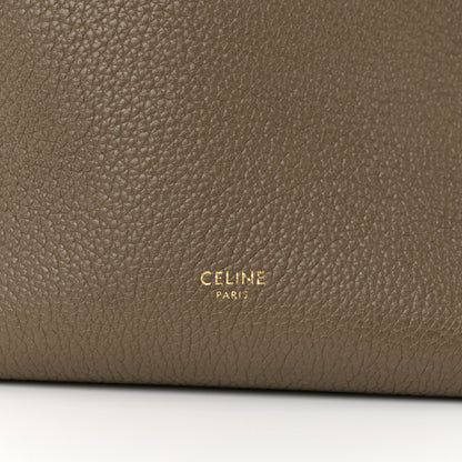 Celine Soft Grained Calfskin Small Sangle Bucket Bag Taupe 7 of 14