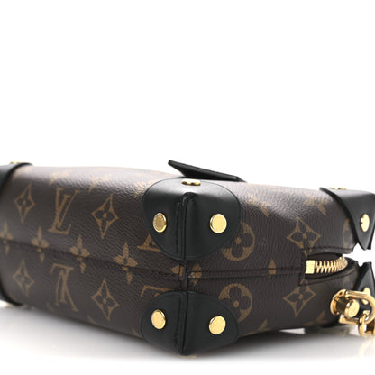 Louis Vuitton Monogram Petite Malle Souple Black 9 of 11