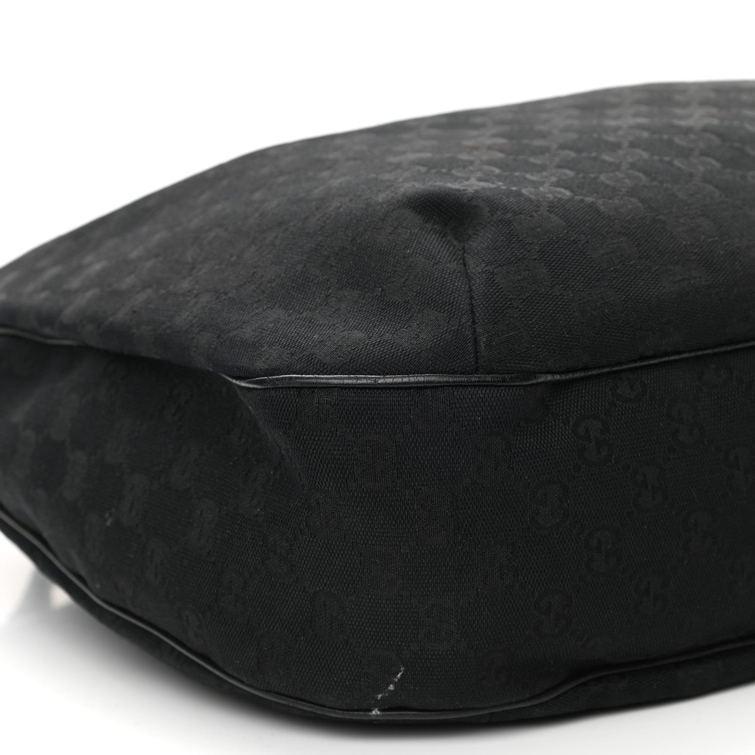 Gucci Monogram Large New Ladies Web Hobo Black 9 of 12