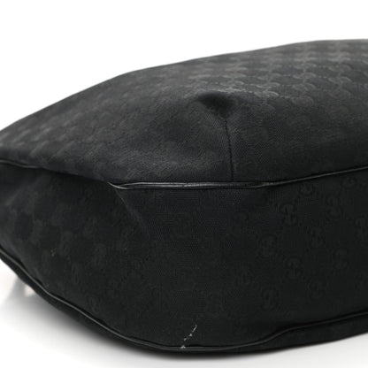Gucci Monogram Large New Ladies Web Hobo Black 9 of 12
