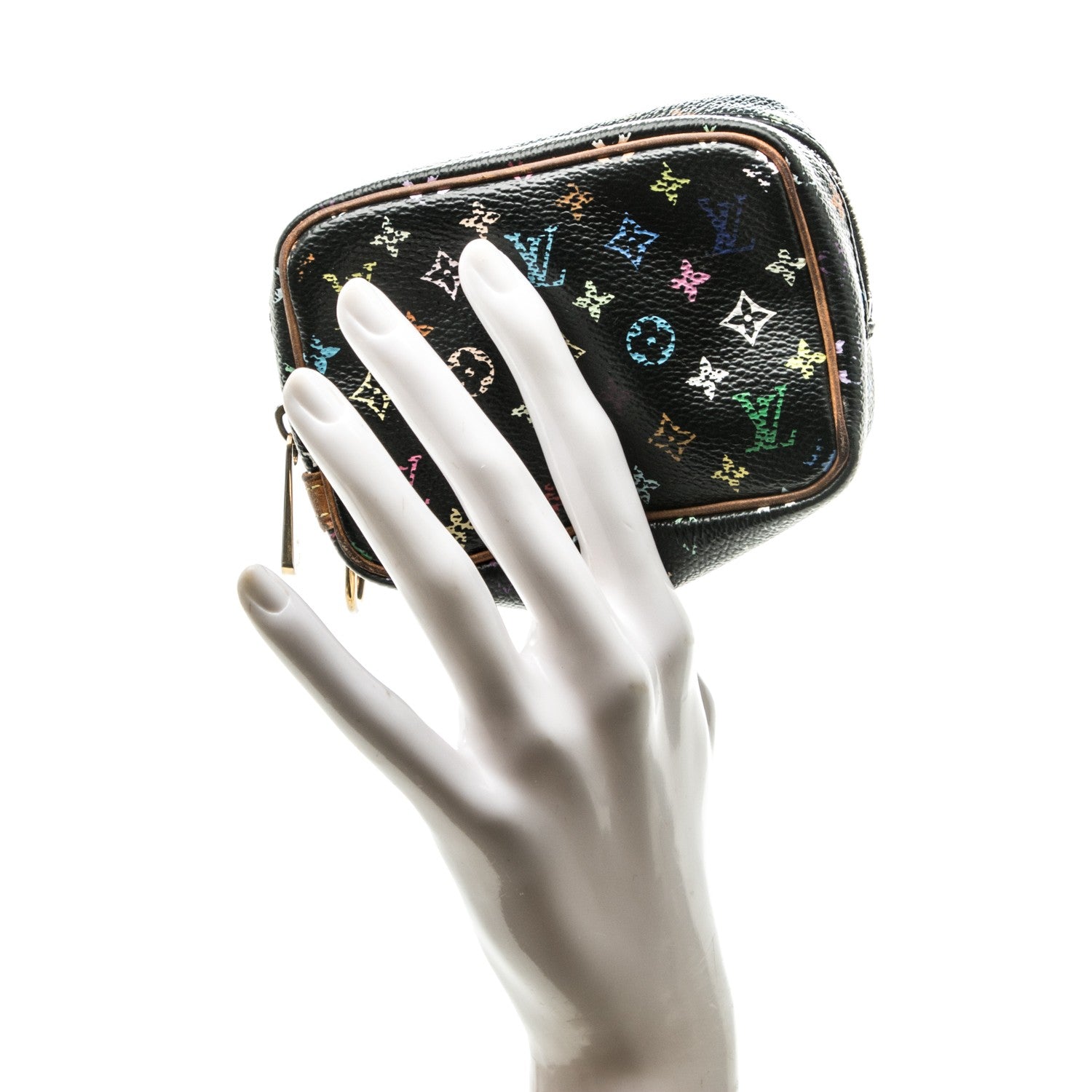 Louis Vuitton Monogram Multicolor Trousse Wapity Black 2 of 7