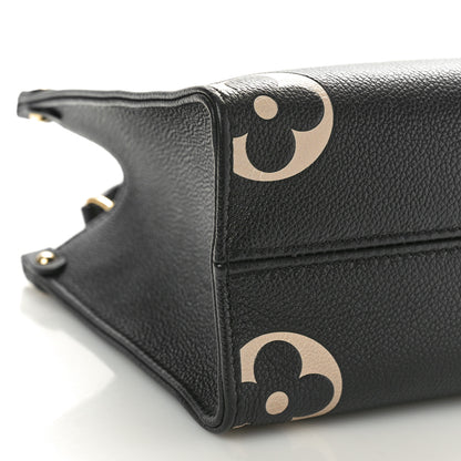 Louis Vuitton Empreinte Monogram Giant Onthego PM Black Beige 8 of 10
