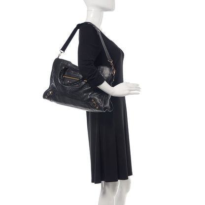 Balenciaga Agneau Giant 12 Rose Gold Hardware City Black 2 of 11