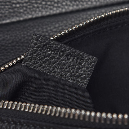 Christian Dior Grained Calfskin Kim Jones Saddle Bag Black 7 of 8