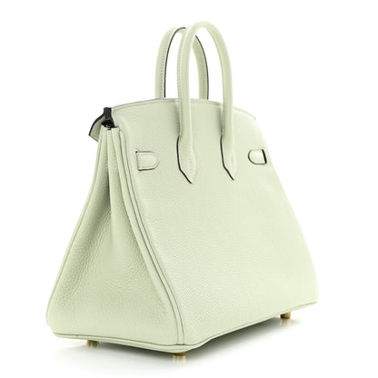 Hermes Togo Birkin 25 Gris Neve 3 of 15