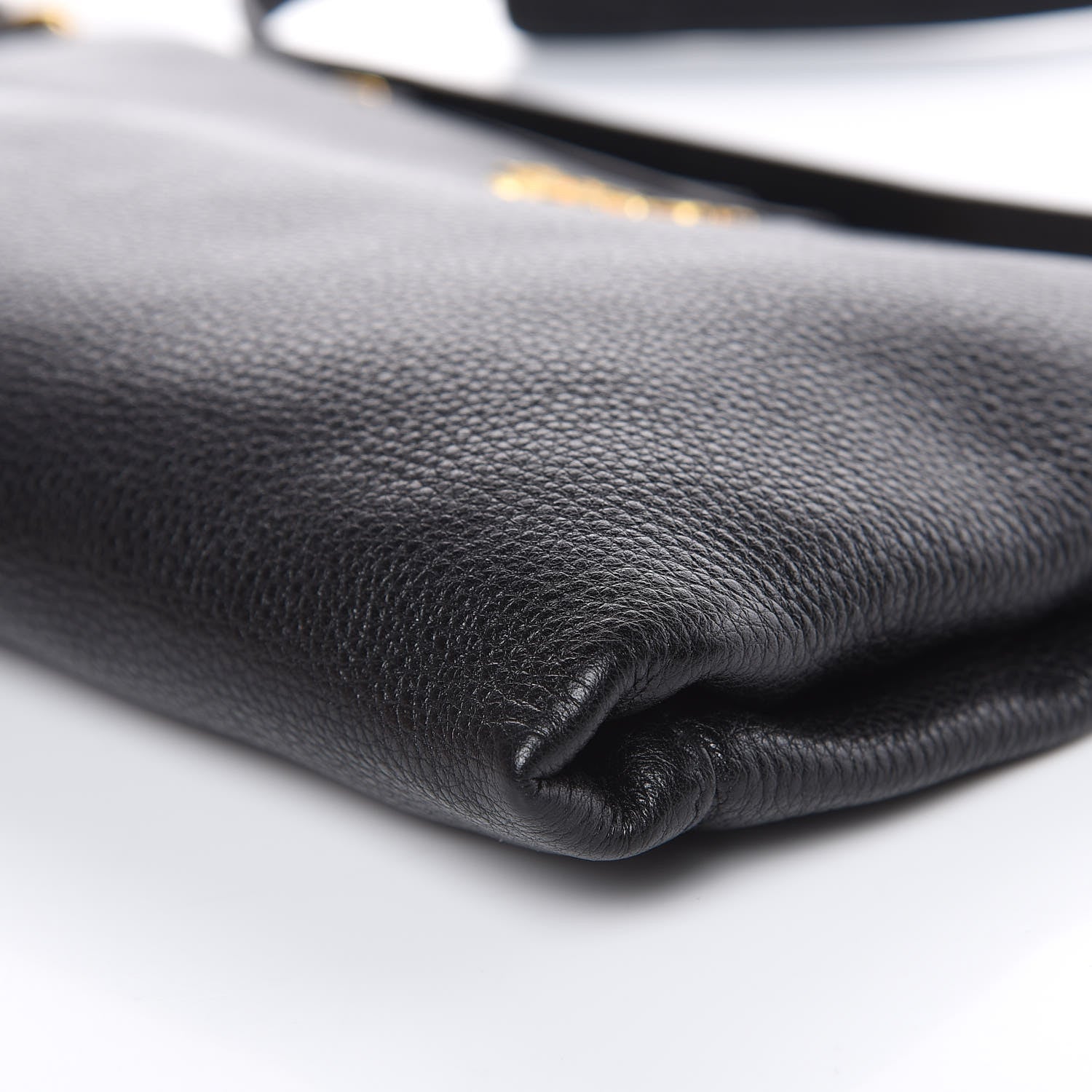 Prada Vitello Daino Crossbody Bag Black 11 of 11