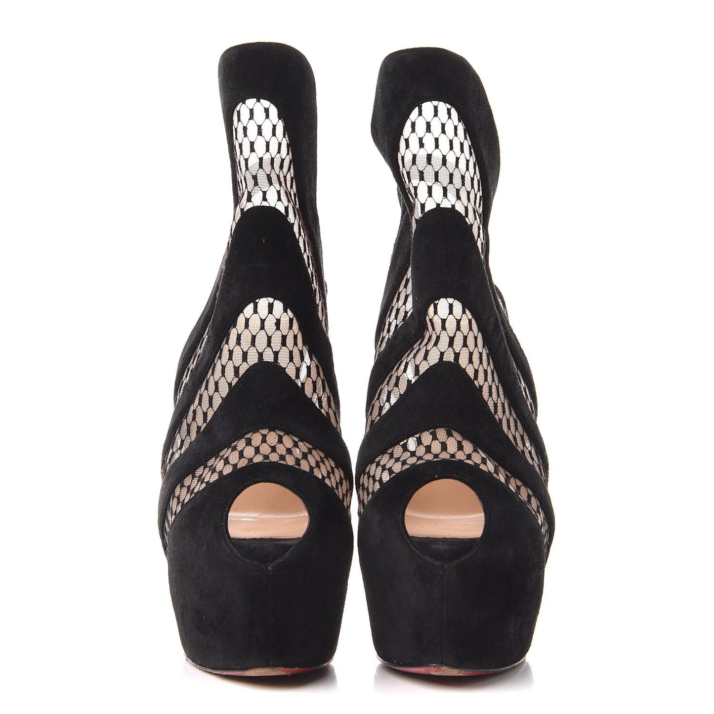 Veau Velours Lace Voilette Guizi 160 Pumps 40 Black