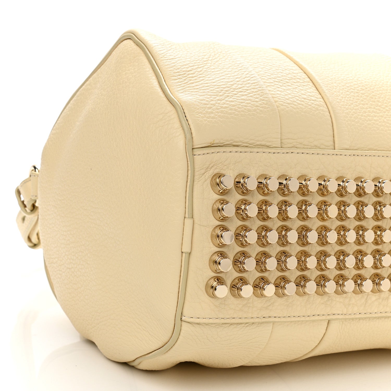 Alexander Wang Pebbled Lambskin Rocco Soft Meringue Pale Gold Hardware 7 of 8