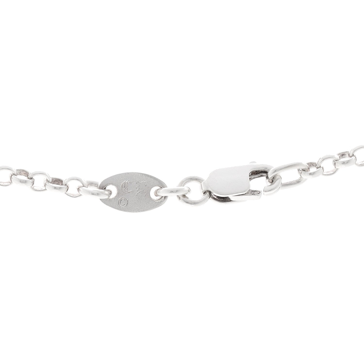 Chrome Hearts Sterling Silver Chain Necklace 20" 4 of 4