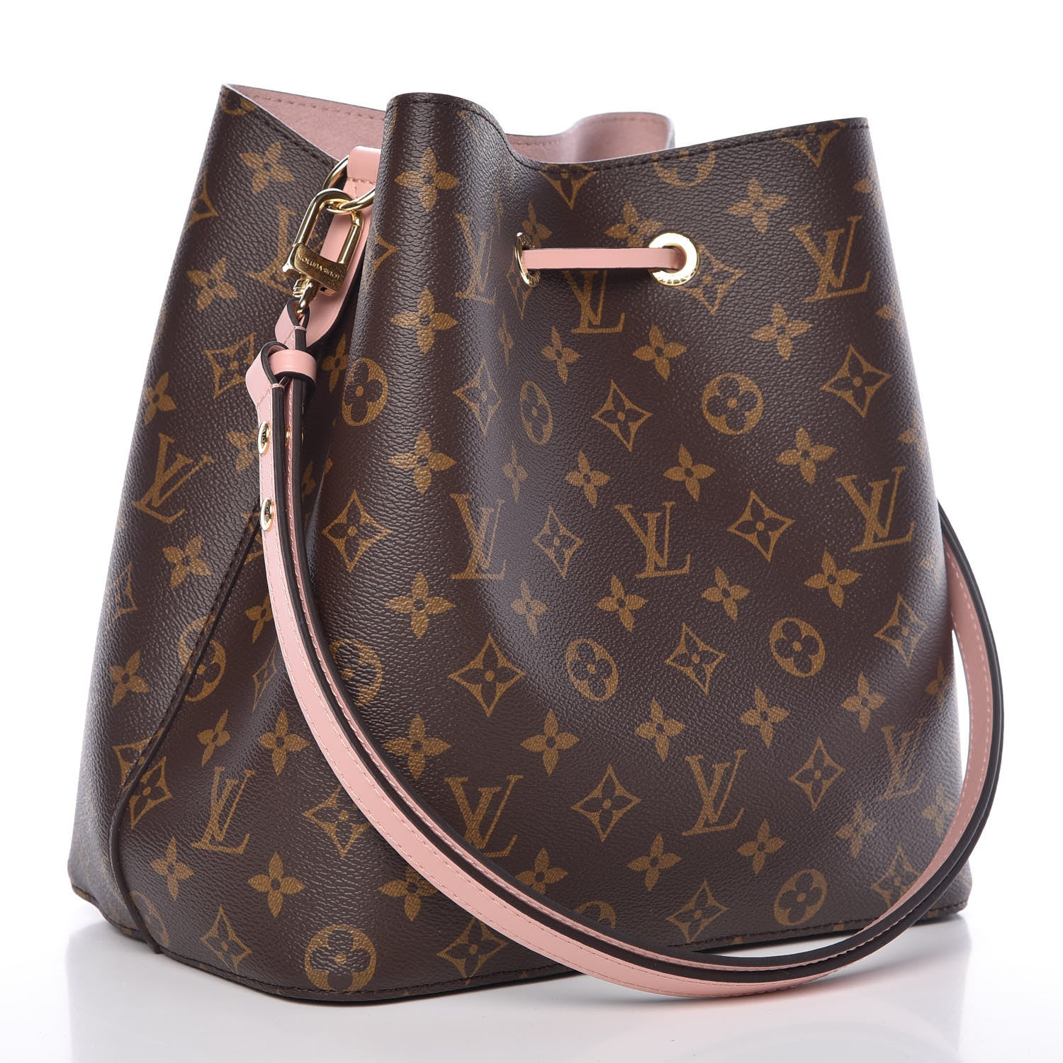 Louis Vuitton Monogram Neonoe MM Rose Poudre 3 of 9