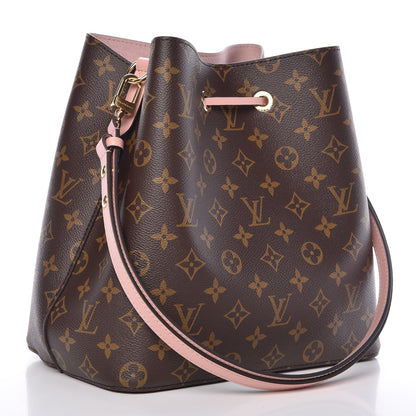 Louis Vuitton Monogram Neonoe MM Rose Poudre 3 of 9
