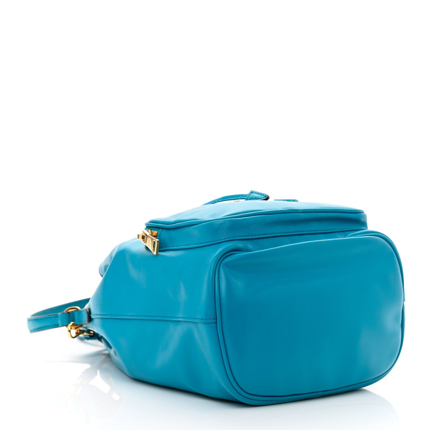 Light Calf Mini Bucket Crossbody Bag Voyage
