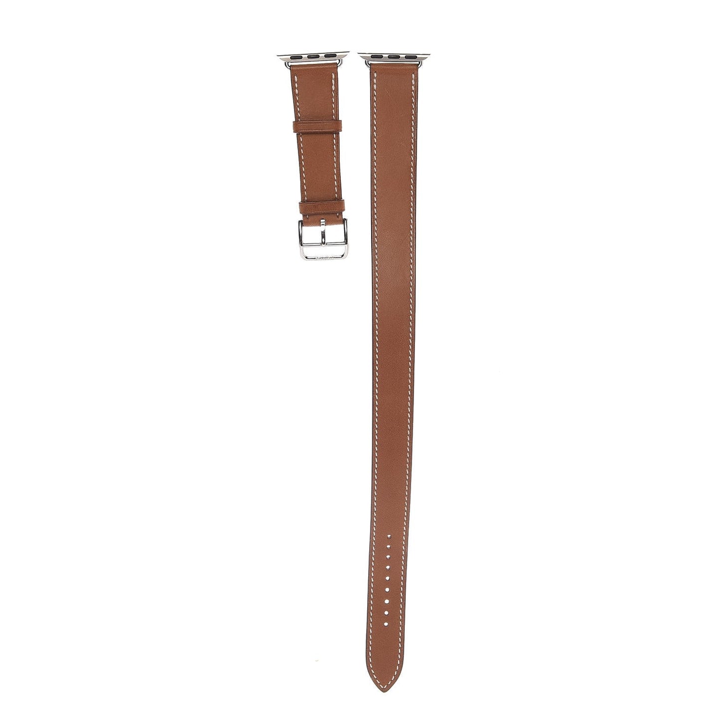 Barenia 38mm Apple Watch Double Tour Band Fauve