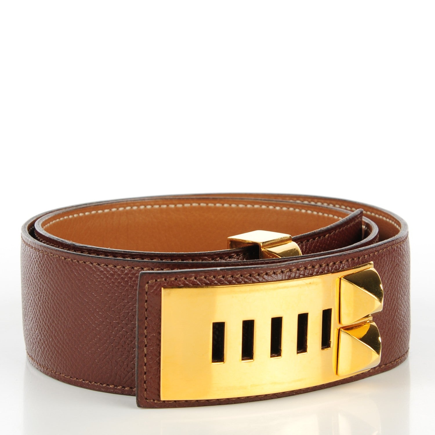 Hermes Courchevel Collier De Chien CDC Belt 70 3 of 9