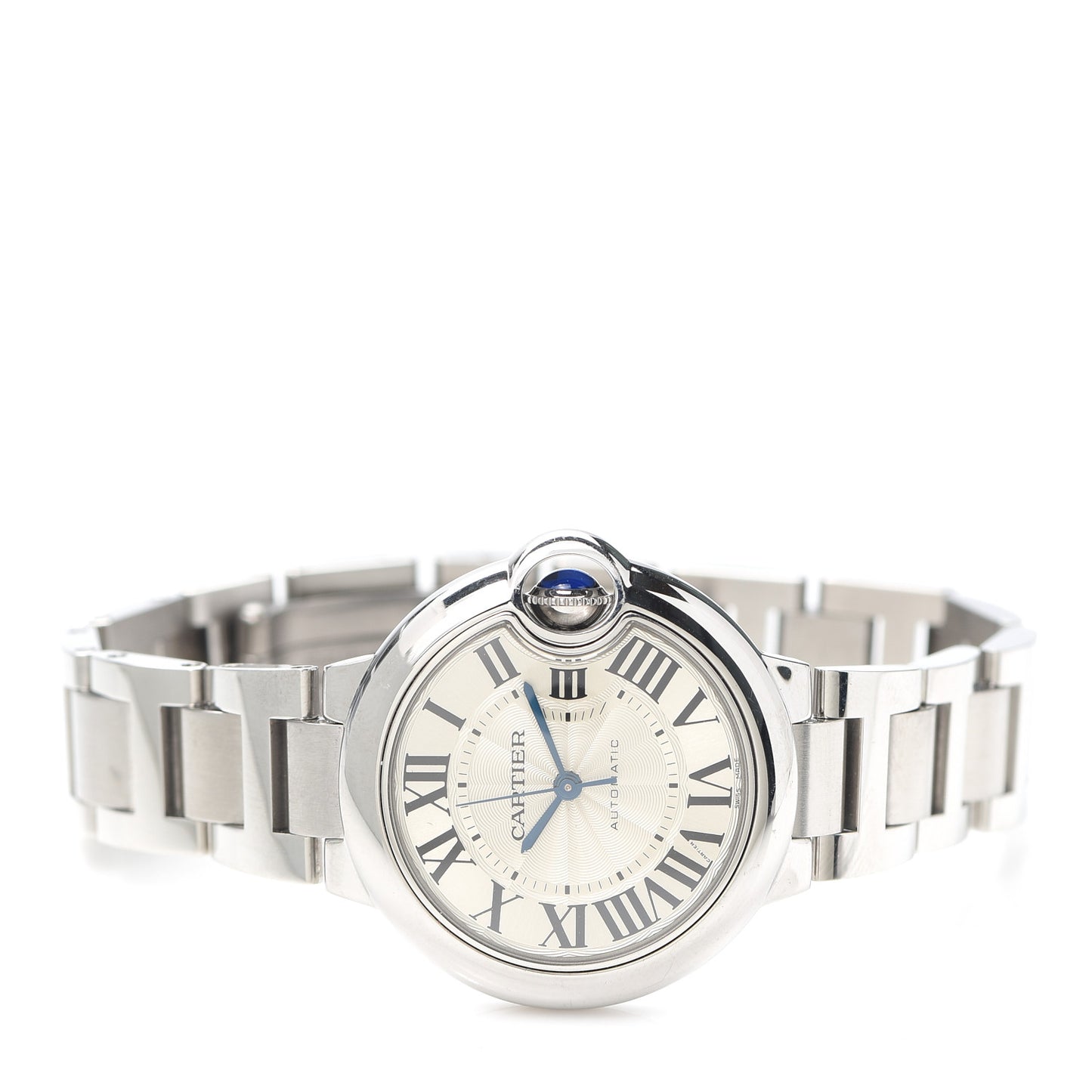 Stainless Steel 33mm Ballon Bleu De Cartier Automatic Watch