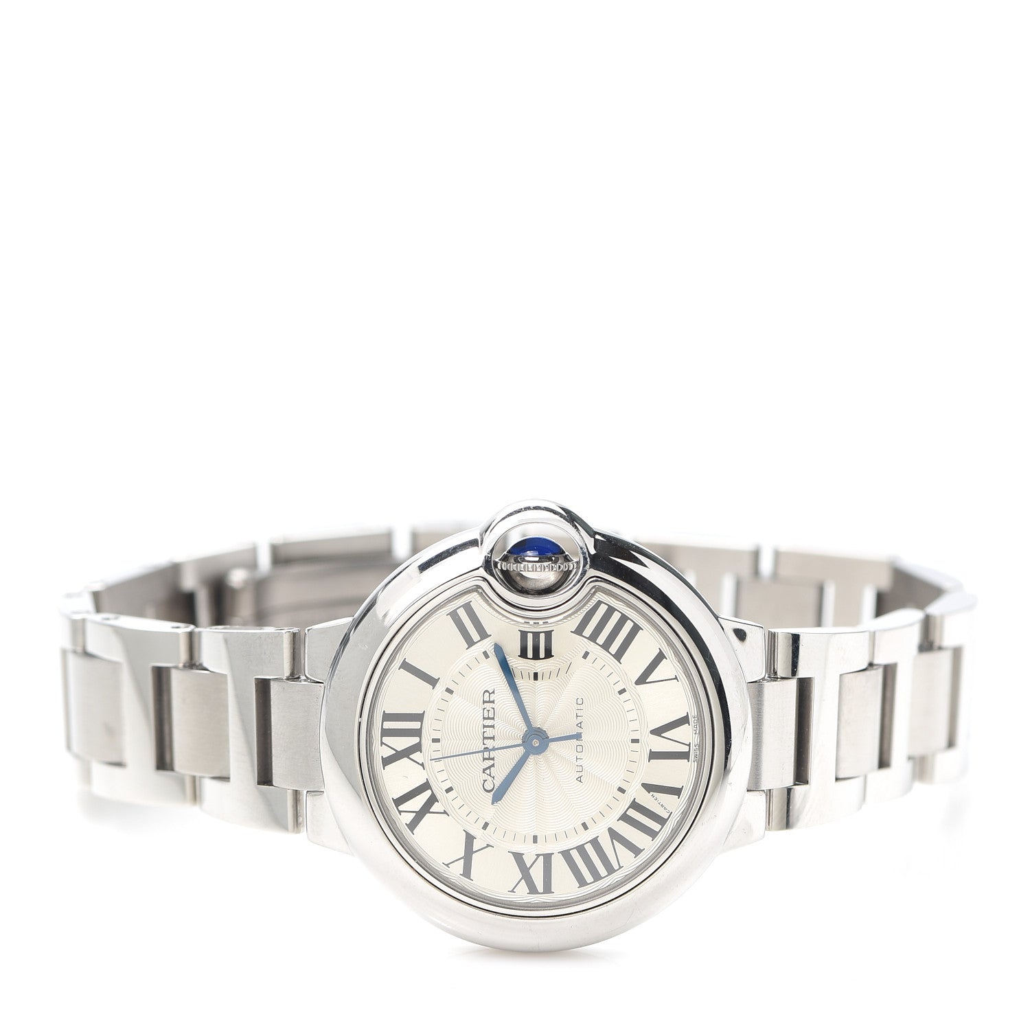 Cartier Stainless Steel 33mm Ballon Bleu De Cartier Automatic Watch 2 of 5