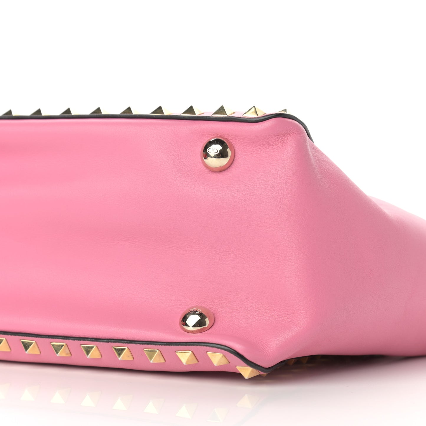 Vitello Small Rockstud Tote Ninphea