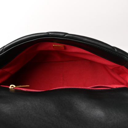 Chanel Lambskin Quilted Medium Chanel 19 Flap Black 4 of 9