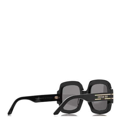 Christian Dior Acetate Diorsignature S1U Square Sunglasses Black 4 of 9