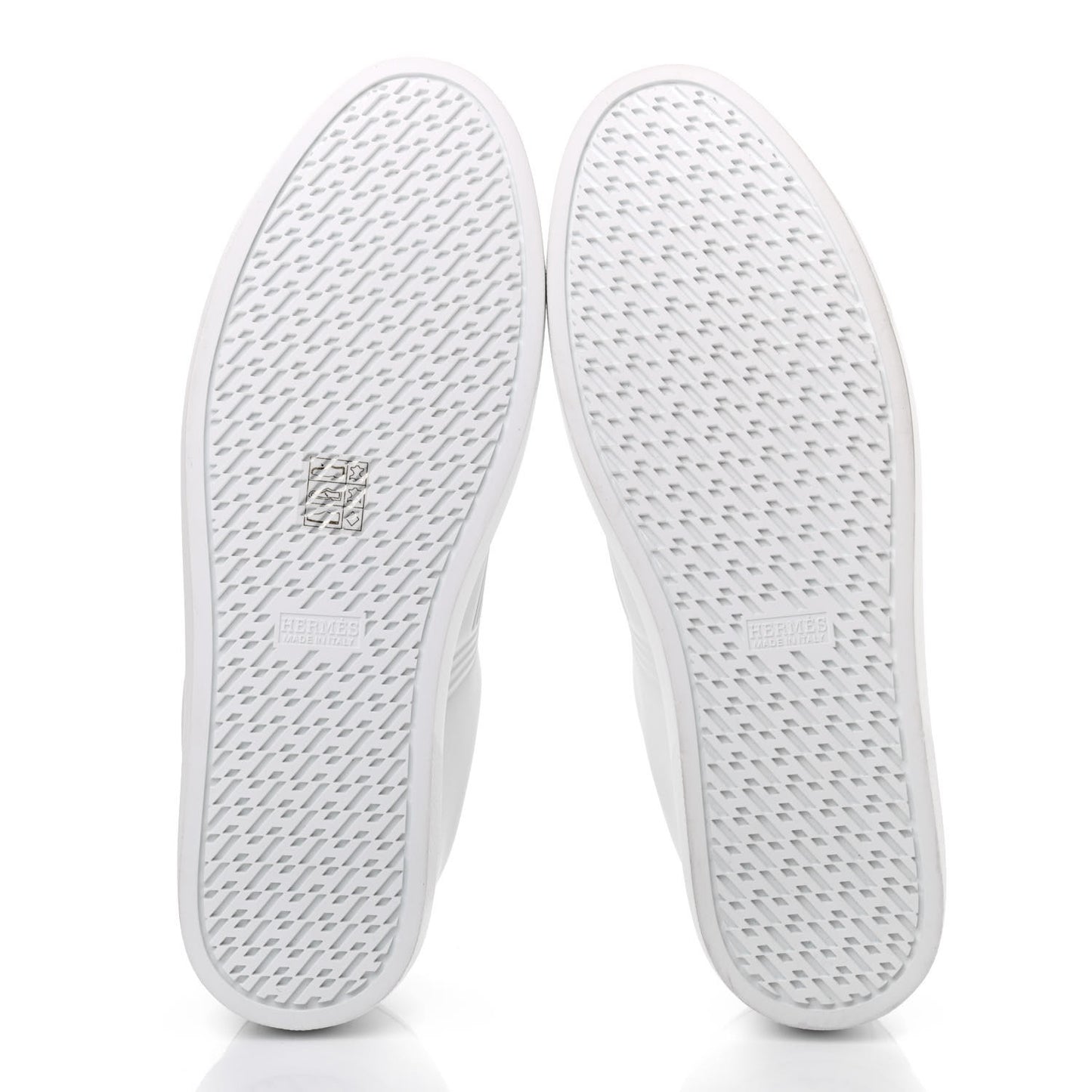 Calfskin Mens Avantage Sneakers 43 White