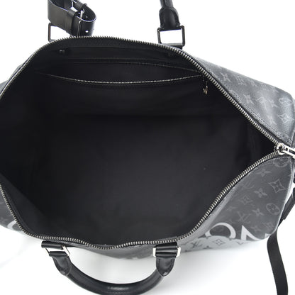 Louis Vuitton Monogram Split Keepall Bandouliere 50 4 of 8