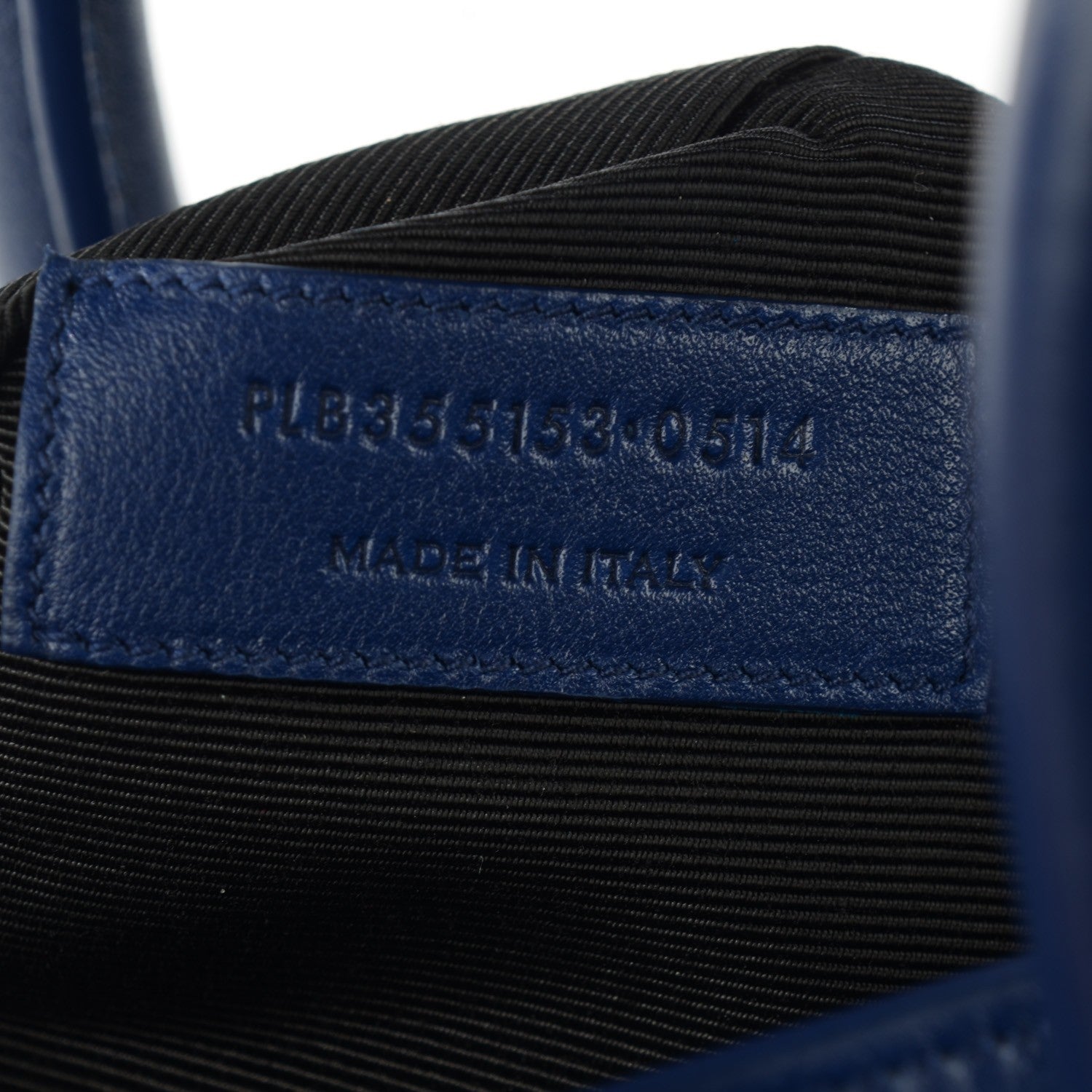 Saint Laurent Calfskin Small Sac De Jour New Marine 8 of 8