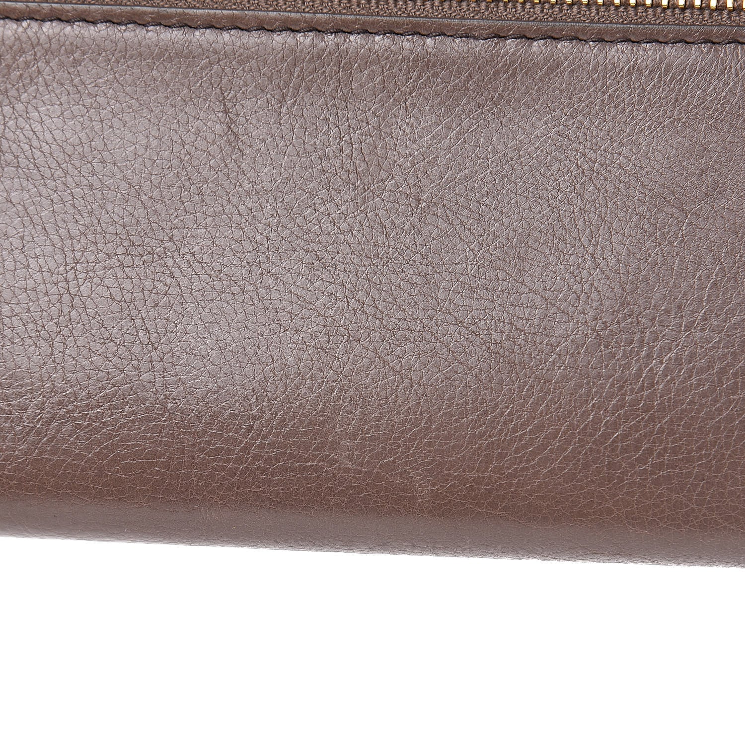 Prada Glace Infilature Flap Wallet Argilla Pomice 11 of 15