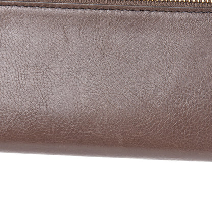 Prada Glace Infilature Flap Wallet Argilla Pomice 11 of 15