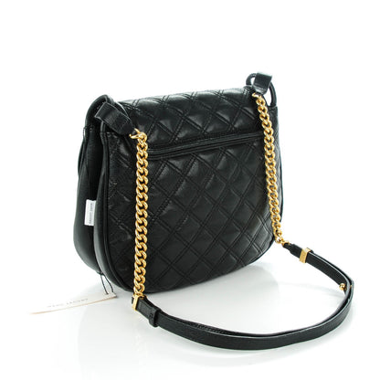 Marc Jacobs Lacquered Lambskin Cooper Black 3 of 9
