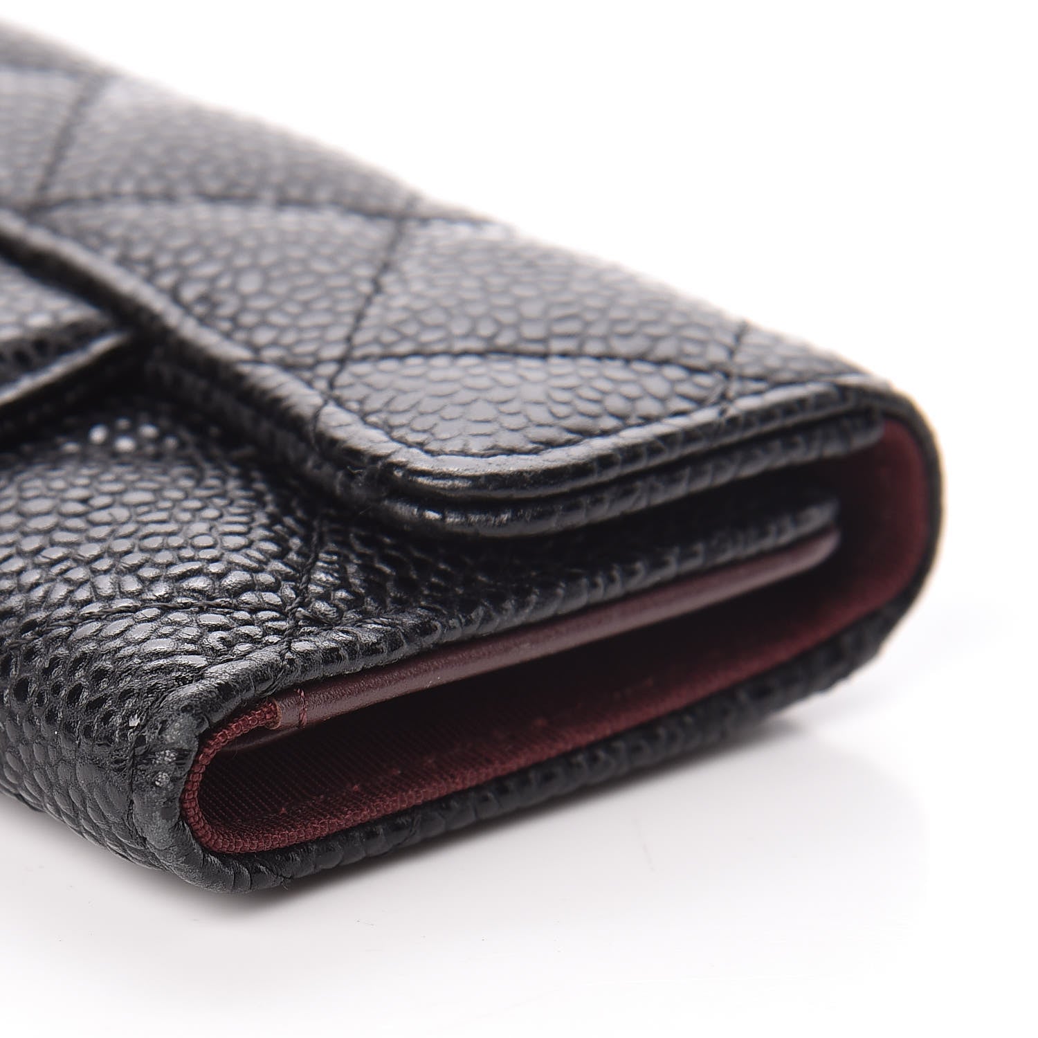Chanel Caviar Quilted 6 Key Holder Black 11 of 15