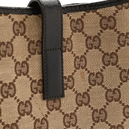 Gucci Monogram Web Jackie O Hobo Dark Brown 11 of 12