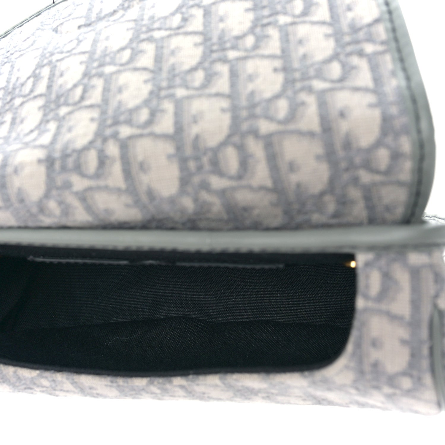 Christian Dior Oblique Medium Bobby Flap Gray 4 of 7