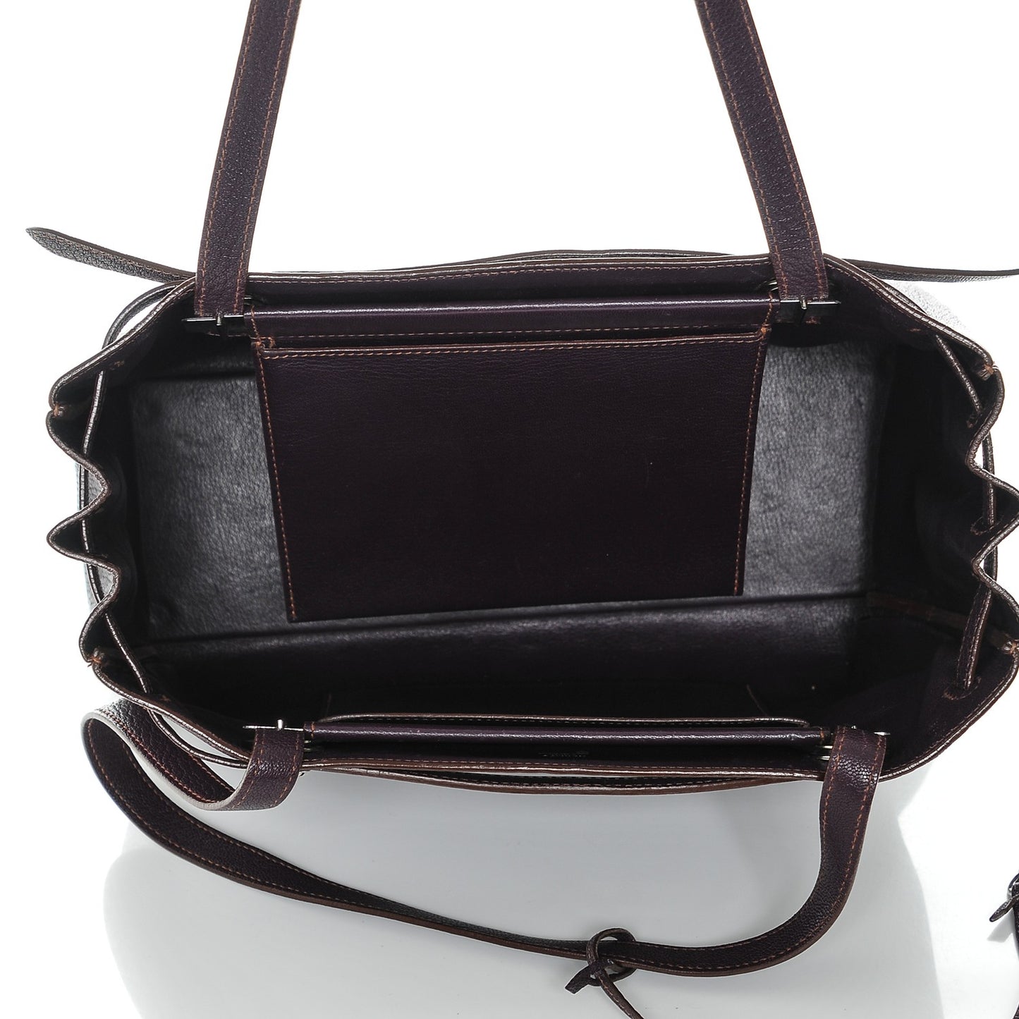 Chevre de Coromandel Cabana Tote Raisin