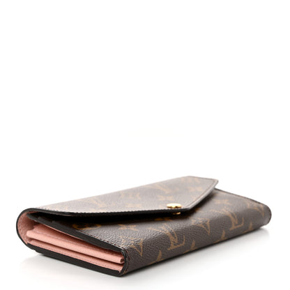 Louis Vuitton Monogram Sarah Wallet NM Rose Ballerine 4 of 8