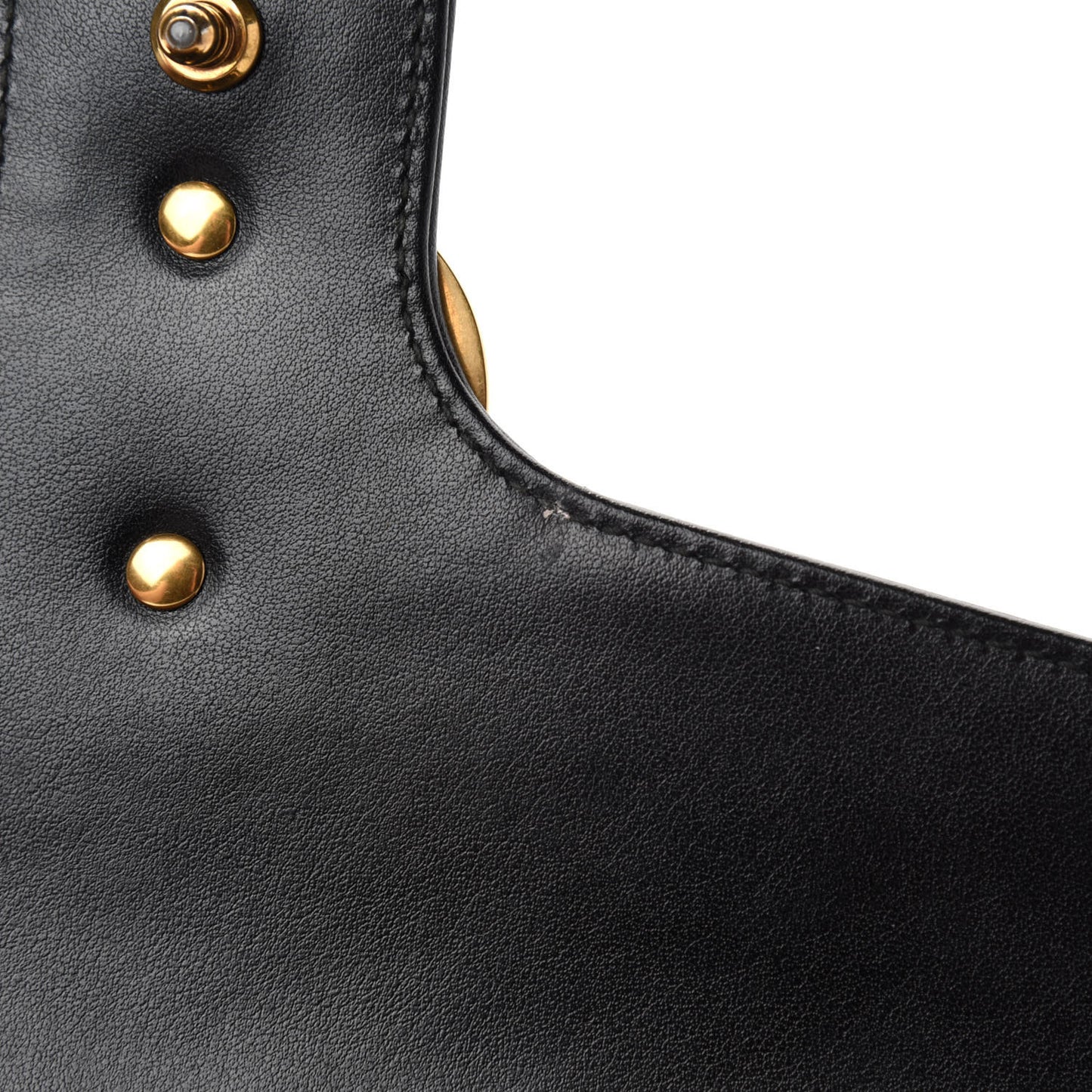 Calfskin Matelasse Small GG Marmont Shoulder Bag Black