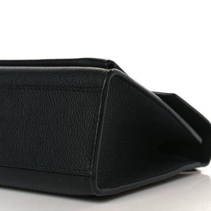 Louis Vuitton Soft Calfskin Mylockme Chain Bag BB Black 8 of 9